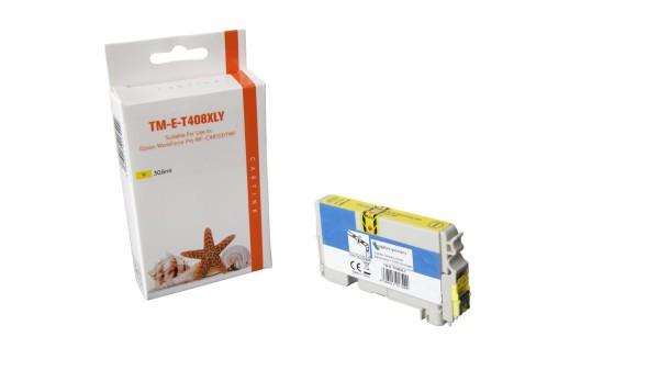 Epson C 13 T 09K44010 / T408XLY kompatibel, Tintenpatrone gelb, 1.700 Seiten