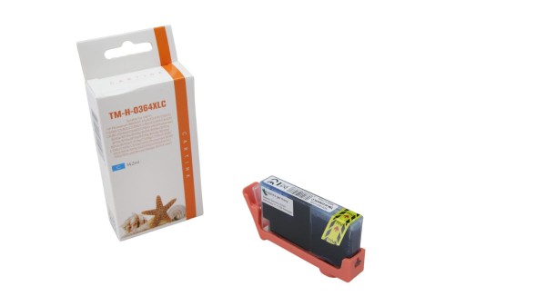 364C alternativ Tinte cyan HP / CB323EE / 14,2ml / mit Chip