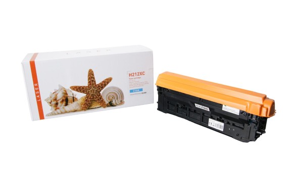 212XC alternativ Toner cyan HP / W2121X / 10.000 Seiten