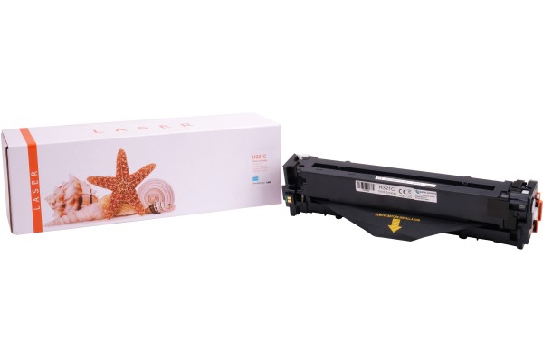 CE321C alternativ Toner cyan HP / CE321A / 128A / 1.300 Seiten