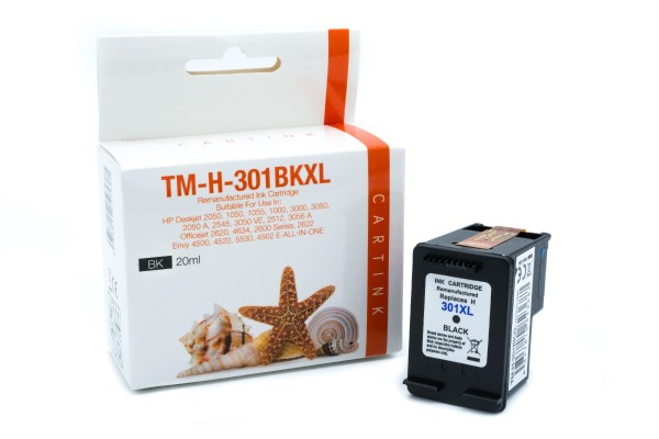 301BKXL Refill Tinte black HP / CH563EE / 20ml