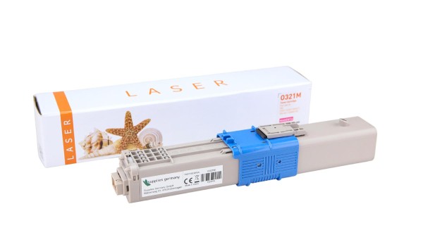 C321M alternativ Toner magenta OKI / 44973534 / 1.500 Seiten
