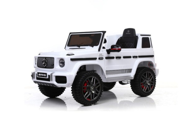 Elektro-Kinderfahrzeug Mercedes G63 AMG - weiß