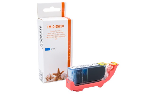 CLI526C alternativ Tinte cyan Canon / 4541B001 / 8,4ml / mit Chip