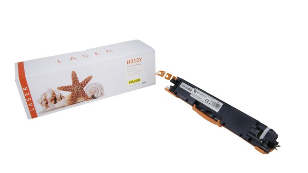 CE312Y alternativ Toner yellow HP / CE312A / 126A / 1.000 Seiten