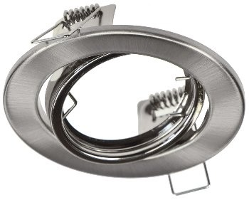 Einbaustrahler "ST-88 Eco" schwenkbar - für 50mm Leuchtmittel, Chrom matt