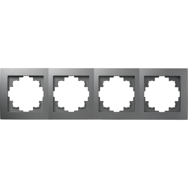 Rahmen McPower ''Flair'', 4-fach, anthrazit